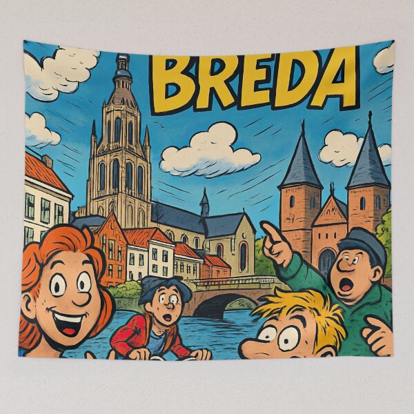 Item preview, breda, city| Comics stylCartoone -  designed and sold by ComicsFactory.