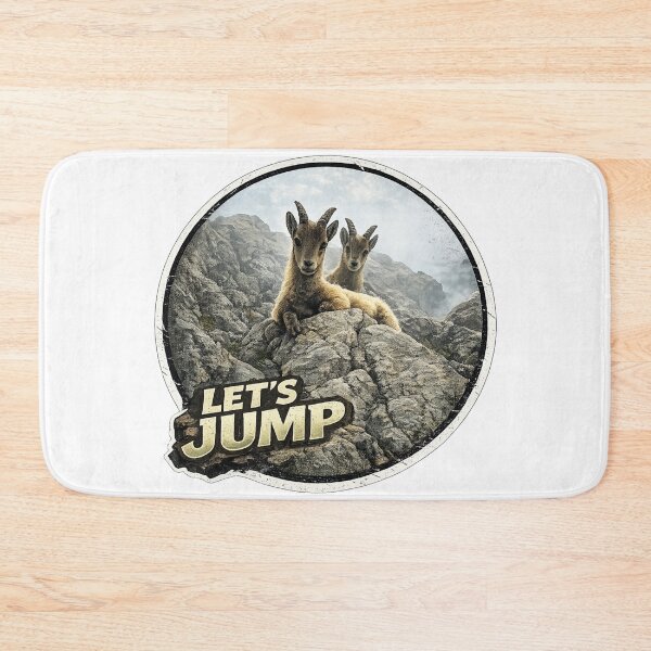 Item preview, Climb High, Jump Higher .Goat Gift designed and sold by BLAKZONE.