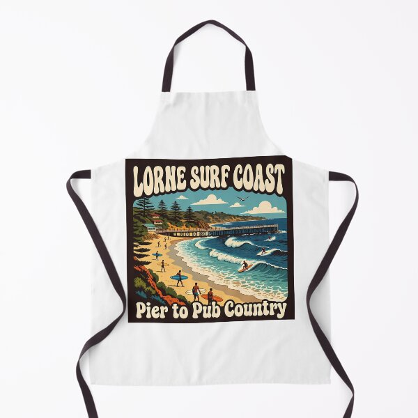 Item preview, Lorne Pier & Beach - Great Ocean Road Surf Art designed and sold by Digital Dreams Arts.