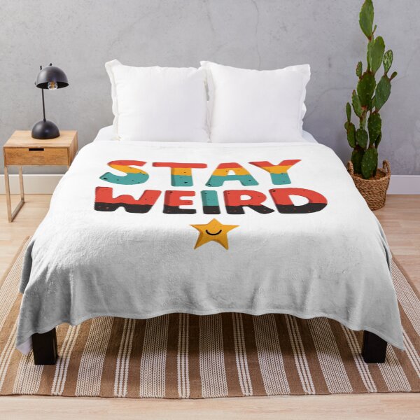 Item preview, STAY WEIRD – Minimalist Streetwear designed and sold by RedWhiteTees.