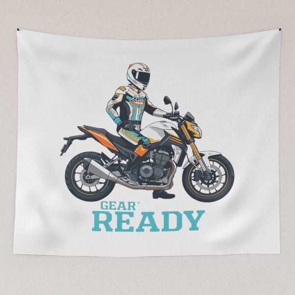 Item preview, Gear Ready – Motorcycle Rider Mindset & Road Prep T-Shirt designed and sold by RMTrendy.