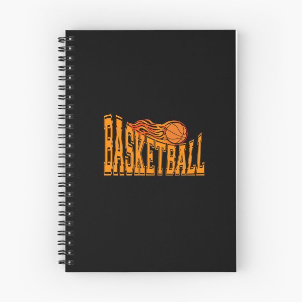 Item preview, Basketball - Flaming Ball Typography Design designed and sold by LoudVictory.