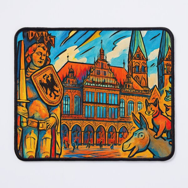 Item preview, bremen, city | Comics stylCartoone - designed and sold by ComicsFactory.