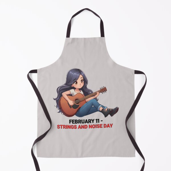 Item preview, Girl playing guitar – National Guitar Day designed and sold by Art-Arcade6.