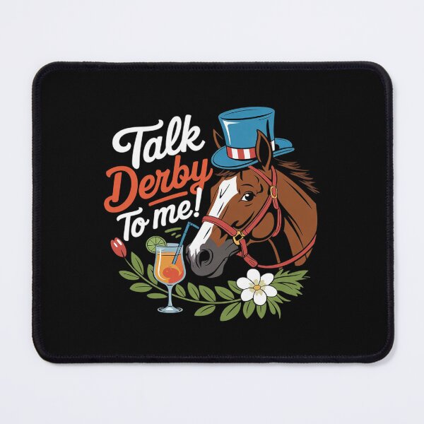 Item preview, Talk Derby to me Horse Funny mint juleps Derby Horse Racing3 designed and sold by KotexTemu.