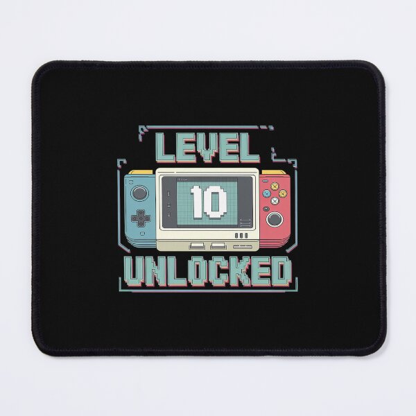 Item preview, Level 10 Unlocked Gamer 10th Birthday Video Game Boys1 designed and sold by DigitaldeligArt.
