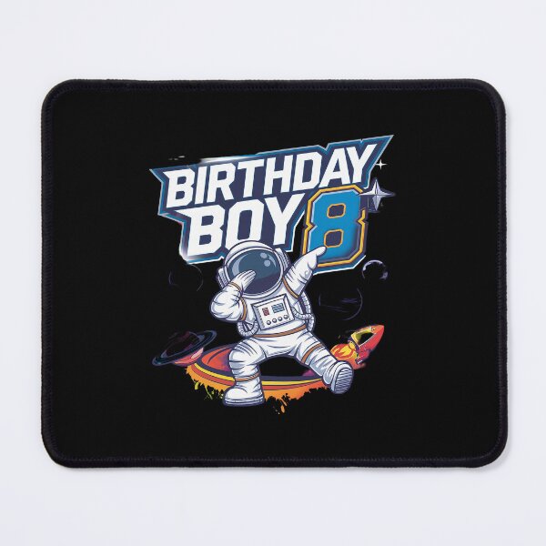 Item preview, Astronaut 8 Years Old Bday Space Explorer 8th Birthday Boy  designed and sold by MarkLeedsArt.
