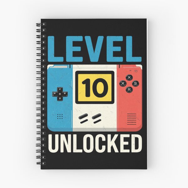 Item preview, Level 10 unlocked Gamer 10th Birthday Video Game lovers  designed and sold by DigitaldeligArt.