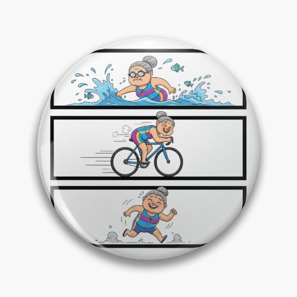Item preview, Triathlon Grandma- like any other grandma, but cooler designed and sold by LaurannaDesign.