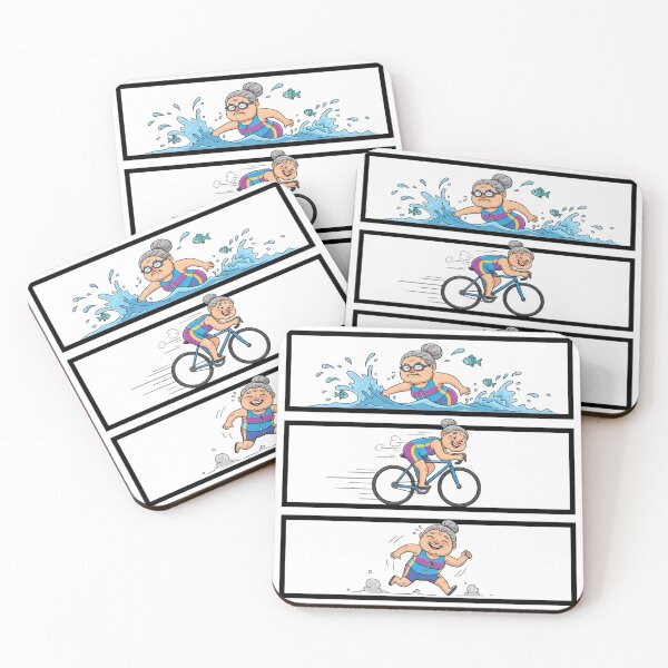 Item preview, Triathlon Grandma- like any other grandma, but cooler designed and sold by LaurannaDesign.