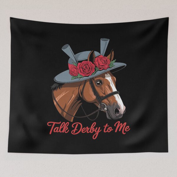 Item preview, Talk Derby To Me Horse Racing Lover Derby Day Mint Julep  designed and sold by KotexTemu.