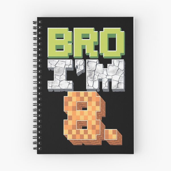 Item preview, Birthday Boy 8th Birthday 8 Year Old Game Pixel  designed and sold by MarkLeedsArt.