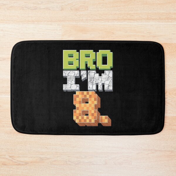 Item preview, Birthday Boy 8th Birthday 8 Year Old Game Pixel  designed and sold by MarkLeedsArt.