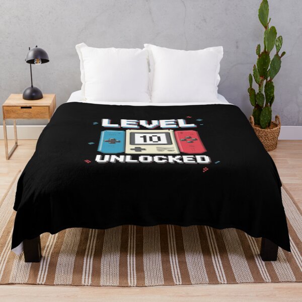 Item preview, Level 10 unlocked Gamer 10th Birthday Video Game lovers1 designed and sold by DigitaldeligArt.