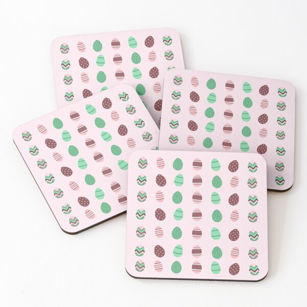 Item preview, Retro Easter Vertical Stripes Pattern Eggs designed and sold by UnhingedBird.