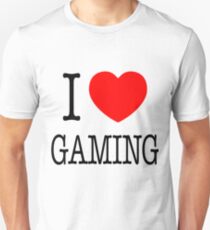 Ich liebe Spiele Unisex T-Shirt