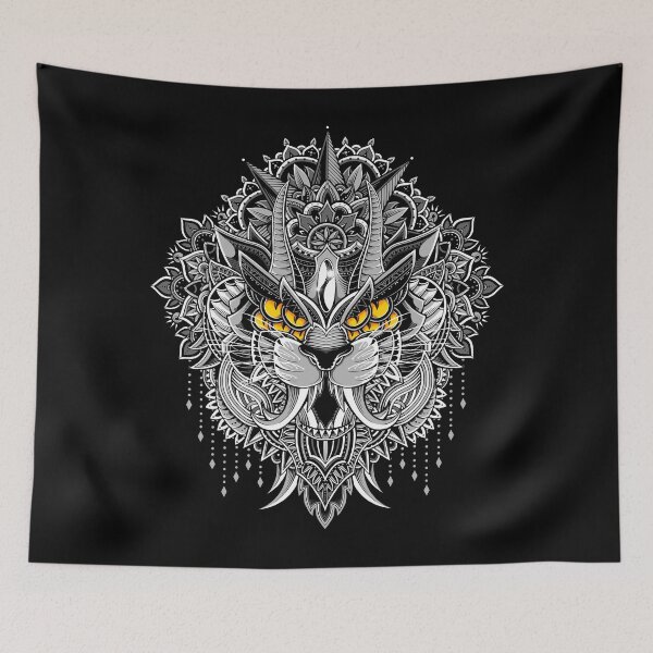 Item preview, Tiger Mandala designed and sold by GODZILLARGE.