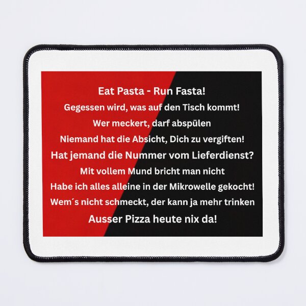 Item preview, Eat Pasta - Run Fasta designed and sold by livingyourway.