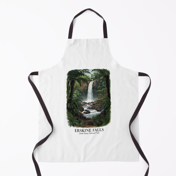 Item preview, Erskine Falls Great Otway National Park - Victoria Waterfall Art designed and sold by Digital Dreams Arts.