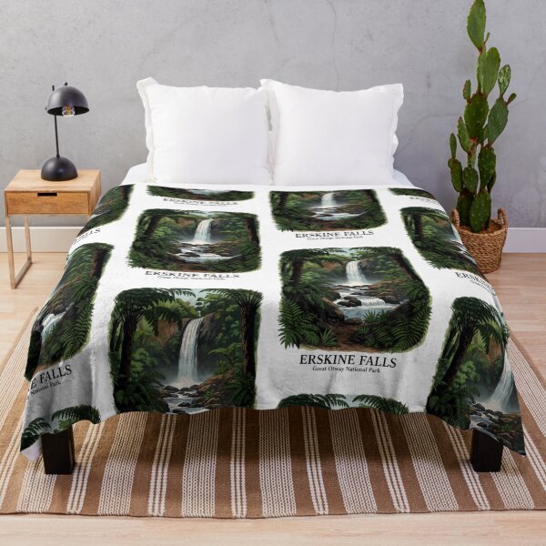Item preview, Erskine Falls Great Otway National Park - Victoria Waterfall Art designed and sold by Digital Dreams Arts.