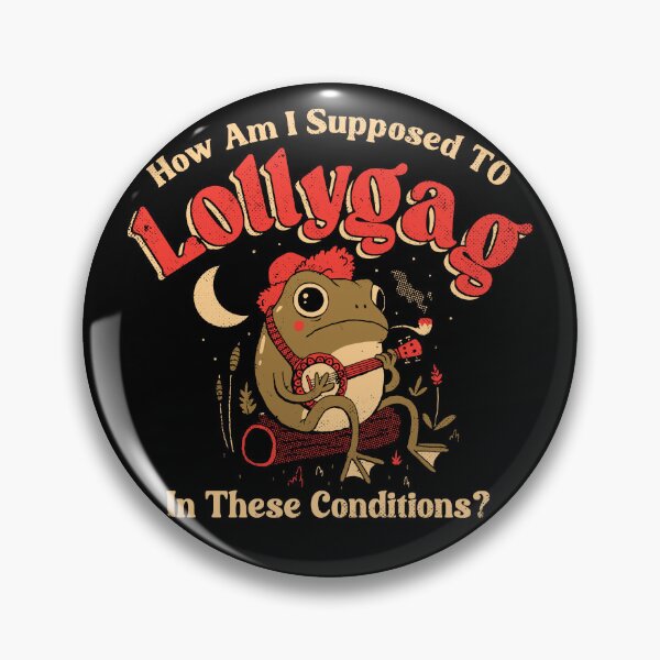 Item preview, Lollygagging Frog designed and sold by DinoMike.