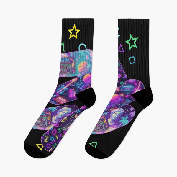 Item preview, Neon Music Bandaids| Adhesive Plaster – Retro Sound Therapy designed and sold by MerchYouSearch.