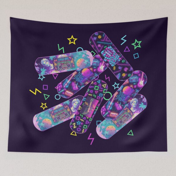 Item preview, Neon Music Bandaids| Adhesive Plaster – Retro Sound Therapy designed and sold by MerchYouSearch.