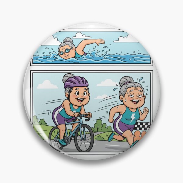 Item preview, Triathlon Grandma designed and sold by LaurannaDesign.