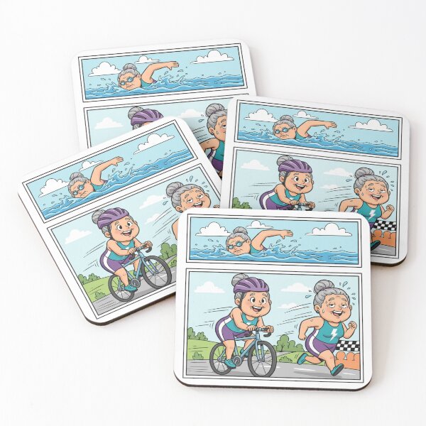 Item preview, Triathlon Grandma designed and sold by LaurannaDesign.