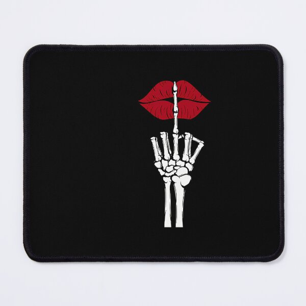 Item preview, Skeleton Hand And Red Hot Lips designed and sold by wxcxkvwkkq46.