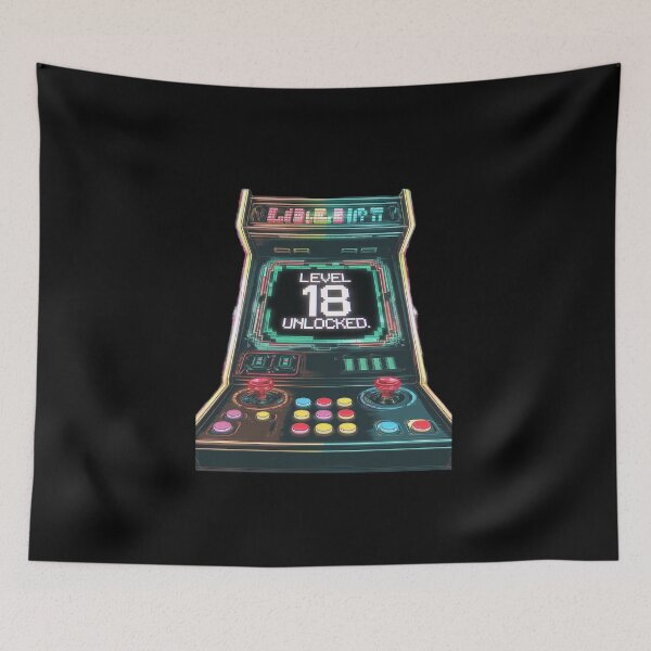 Item preview, Level 10 Unlocked Gamer 10th Birthday Video, Arcade Game  designed and sold by DigitaldeligArt.