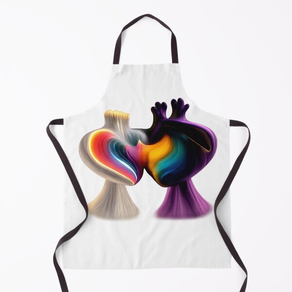Item preview, Vuronova Abstract Fluid Sculpture - Vibrant Color Fusion designed and sold by Vuronova.