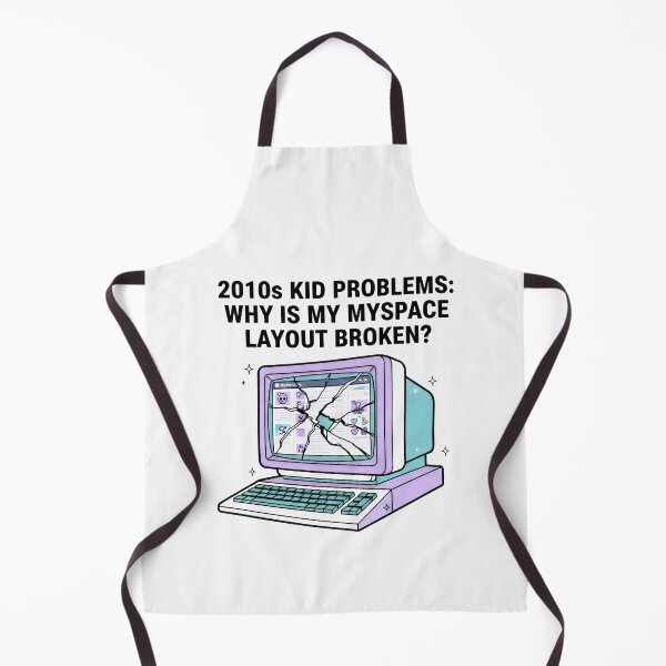 Item preview, 2010s Kid Problems Broken MySpace Layout Retro Tech Art designed and sold by SplashTastic.