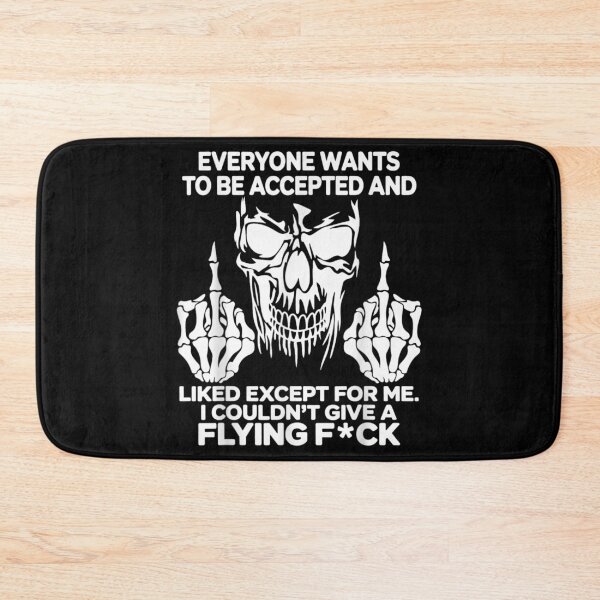 Item preview, Skull Attitude Quote With Dark Rebellious Statement Illustration designed and sold by NguboNorento.