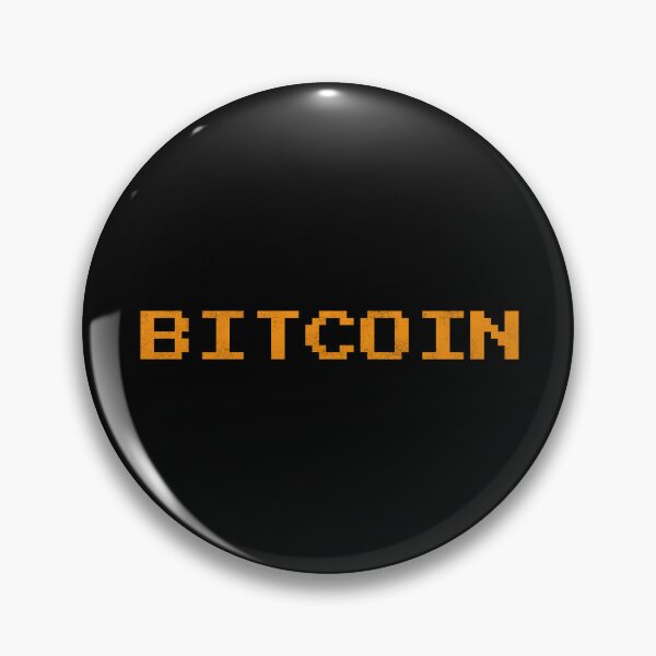 Item preview, Bitcoin Logo Retro Pixel Orange designed and sold by CyberRex.