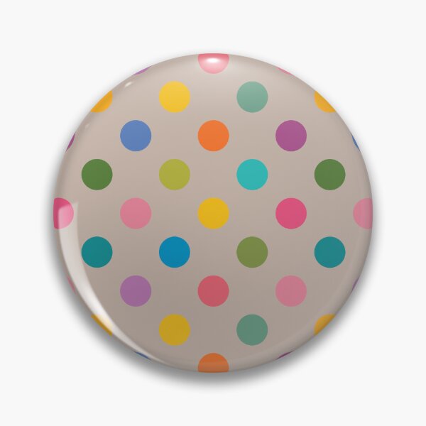 Item preview, Colorful Polka Dots on Tan designed and sold by DuckyRubin.