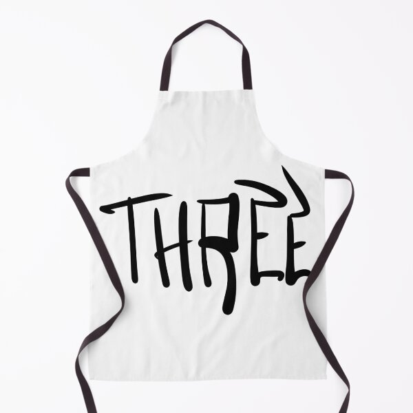 Item preview, Number Three - Calligraphy text designed and sold by Yralexandrio.