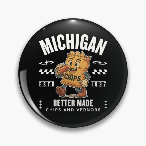 Item preview, Michigan chips designed and sold by Peerless-Prime.