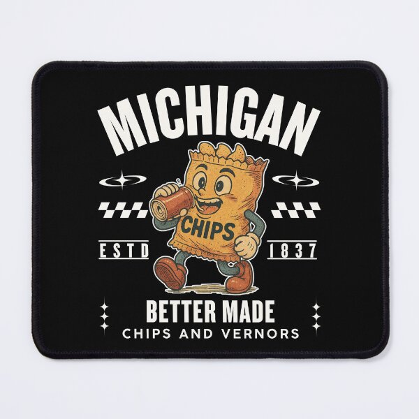 Item preview, Michigan chips designed and sold by Peerless-Prime.