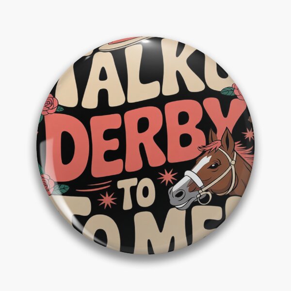 Item preview, Talk Derby To Me Horse Racing Lover Derby Day Mint Julep4 designed and sold by KotexTemu.