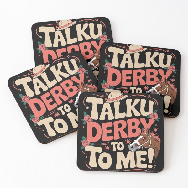 Item preview, Talk Derby To Me Horse Racing Lover Derby Day Mint Julep4 designed and sold by KotexTemu.