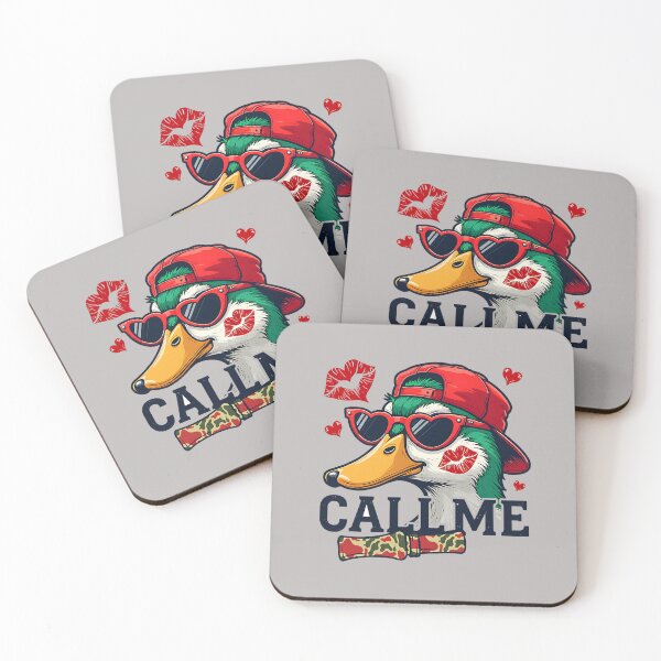 Item preview, Camo Call Me Duck Valentines Duck Hunting Sublimation designed and sold by mjohnson9.