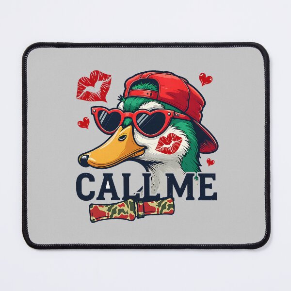 Item preview, Camo Call Me Duck Valentines Duck Hunting Sublimation designed and sold by mjohnson9.