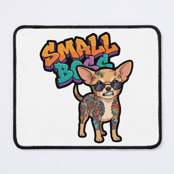 Item preview, Angry Chihuahua Yakuza Tattoo Gangster Style designed and sold by Tong4130.