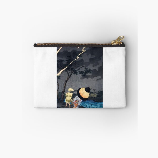 Item preview, Sudden Thunderstorm and Lightning - Hiroaki Takahashi Vintage Print designed and sold by Open Canvas.