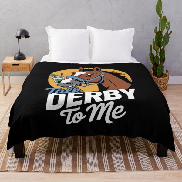Item preview, Talk Derby To Me Horse Racing mint juleps Funny Derby Day4 designed and sold by KotexTemu.