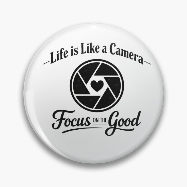Item preview, Life is Like a Camera Focus on the Good Photographer T-Shirt designed and sold by The Axylen Store.