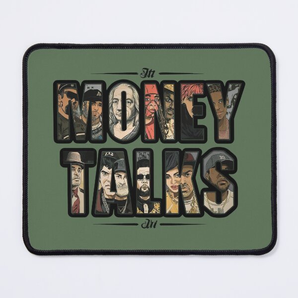 Item preview, Money Talks - Gangster Style designed and sold by BoldPowStudio.