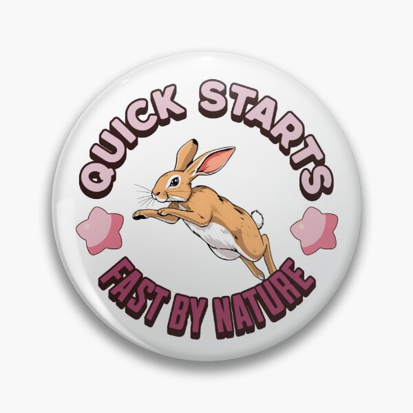 Item preview, Quick Start – Fast by Nature designed and sold by Paw Print Tee.