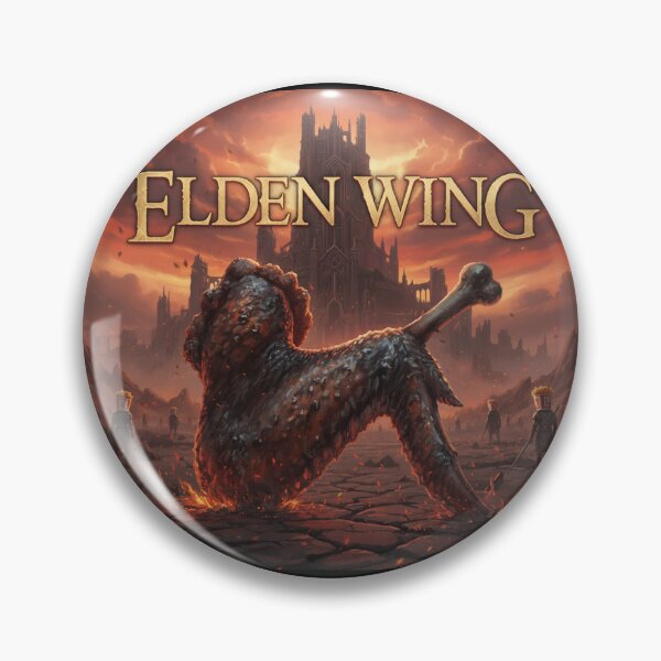 Item preview, Elden Wing - The Tarnished Drumstick designed and sold by MagicIrony.